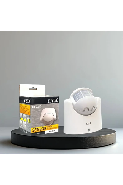 Cata CT-9240 180° Derece Hareket Algılayıcı Sensör 1200W ürün görseli 1