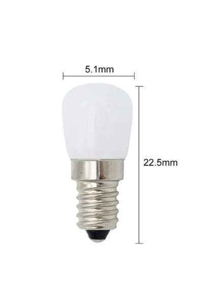 Cata Ct-4261g 2w Buzdolabı Ampul 3200k E14 Duy - Resim 5