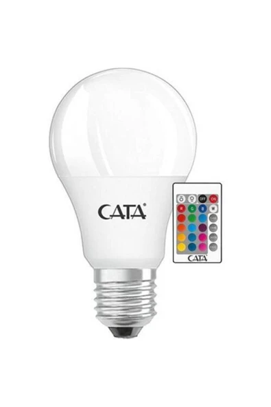 Cata Rgb Led Kumandalı Ampül 9w ürün görseli 1