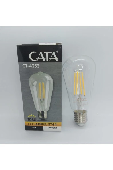 Cata Ct-4353 Rustik Led Ampul Günışığı Renk - Resim 2