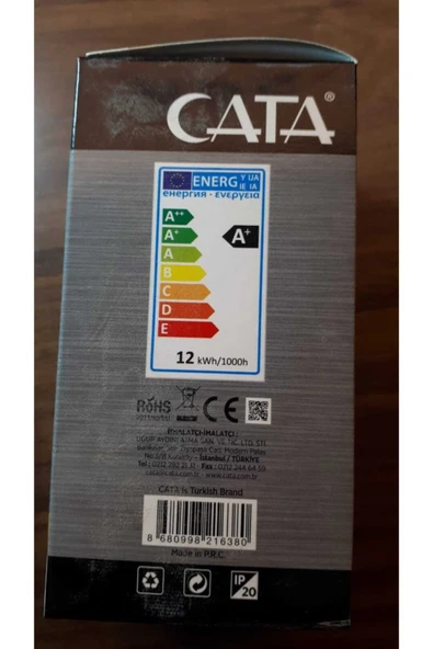 Cata Ct 4266 12w Led Ampul Beyaz - Resim 3
