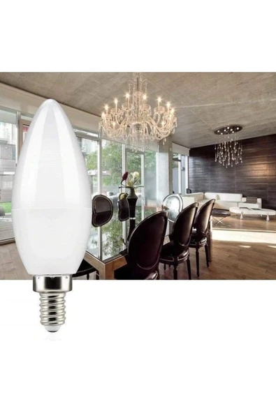 Cata 7 Watt E14 Duylu Buji Led Ampul Ct-4079 Beyaz Işık ürün görseli 1