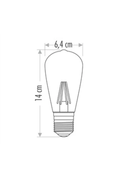 Cata Uzun Fılament Rustik Led Ampul Ct-4350 - Resim 2