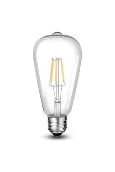 Cata Ct-4353 8w/6500k Uzun Fılament Led Ampul (BEYAZ) ürün görseli 1