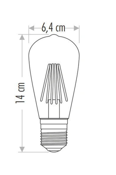 Cata Rustik Led Ampul - Resim 2
