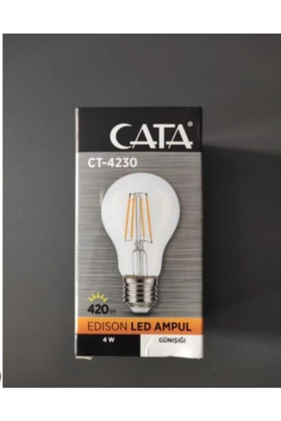 Cata 4w (3 Adet) Rustik Led Ampul Gün Işığı Ct-4230 ürün görseli 1