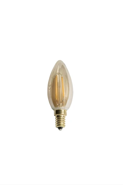 Cata 5 Adet 4w Amber Rustik Led Bujı Ampul E-14 2700k Ct4280 ürün görseli 1
