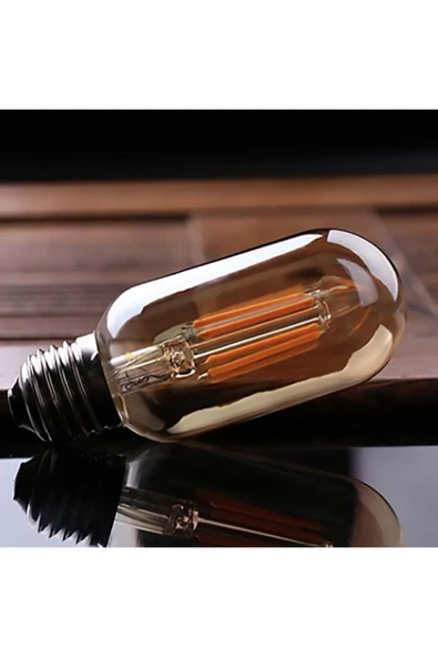 Cata Ct-4298 4w Dekoratif Rustik Led Ampul E27 Amber - Resim 2