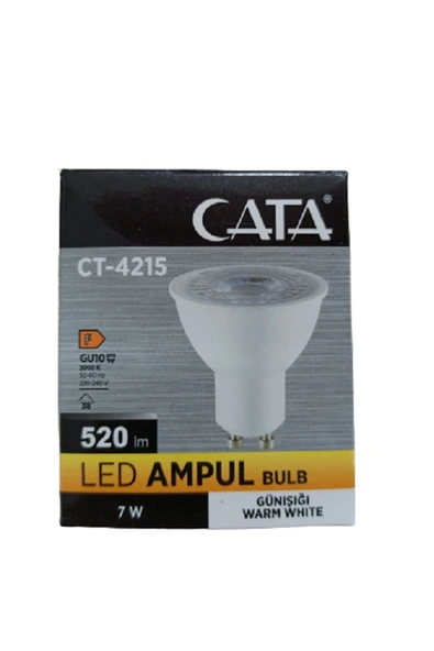Cata 7w Led Çanak Ampul Günışığı - Resim 2