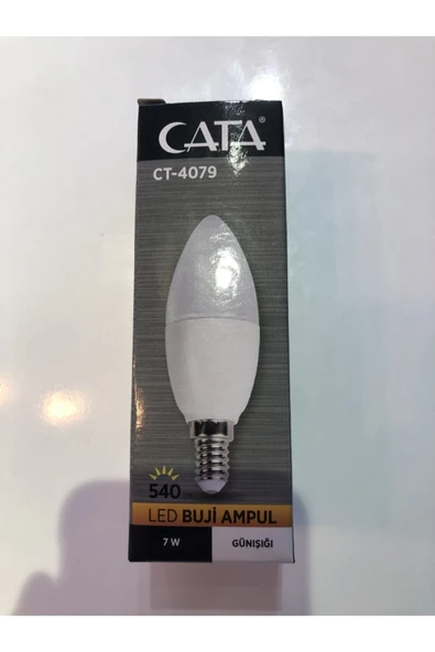 Cata Led Ampul 7w E14 Duylu Buji Ct-4079 Gün Işığı ürün görseli 1