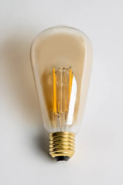 Cata 3 Adet 4w Amber Rustik Led Ampul ( E-27) Ct 4350 ürün görseli 1