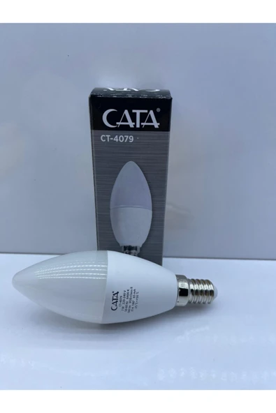 Cata Led Ampul 7w E14 Duylu Buji Ct-4079 Beyaz Işık ürün görseli 1