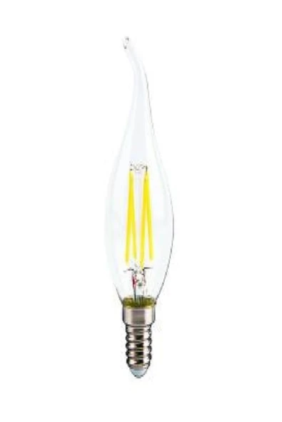 Cata Ct-4062 4w Led Filament Kıvrık Buji Ampül ürün görseli 1