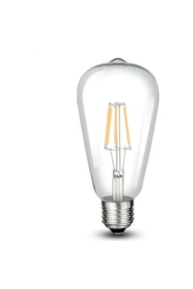 Cata CT-4353 8 WATT ARMUT RUSTİK AMPUL E27 BEYAZ ürün görseli 1