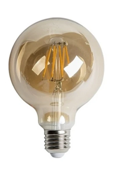 Cata Ct-4286 6w E27 2700k Amber G95 Glop Led Rustik Ampul ürün görseli 1