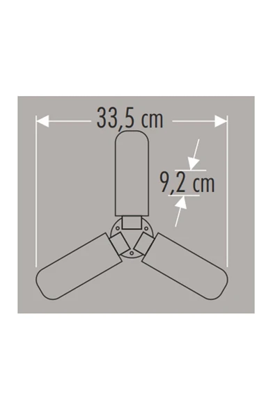Cata Ct-1152 42w E27 6500k Beyaz Pervane Ampul - Resim 2
