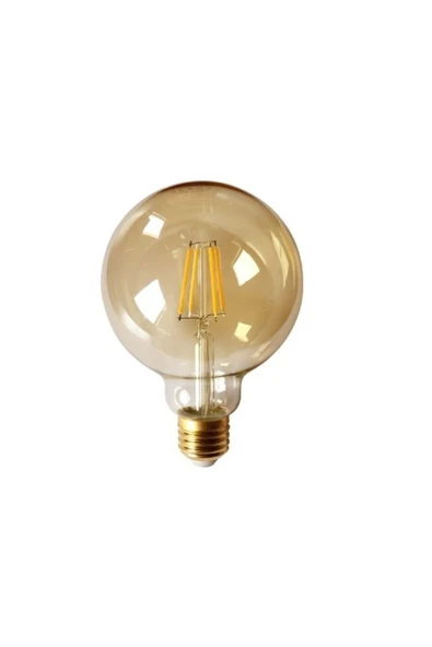 Cata 6w Rustik G95 Glop Led Ampul Ct-4286 - Amber Renk ürün görseli 1
