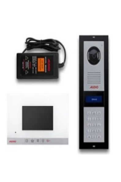 AUDİO Audio Görüntülü Diafon Paketi - 6 Daire - 3002 Zil Paneli - 1180 Diafon ürün görseli 1