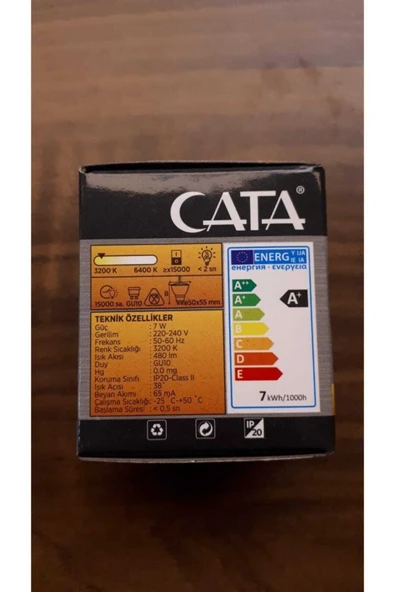 Cata Ct 4215 7w Led Ampul Günşıgı - Resim 4