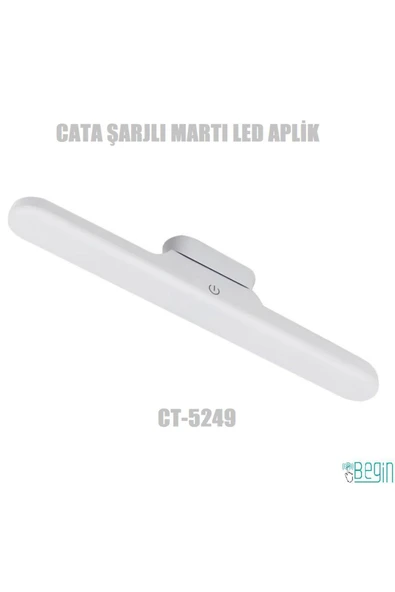 Cata Hightek 3w Martı Şarjlı Ledli Aplik - 3 Renk ürün görseli 1