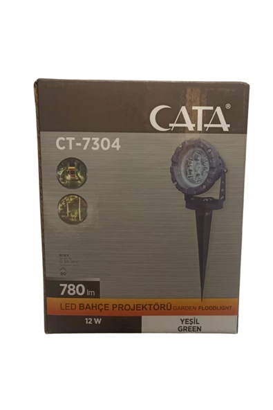 Cata 12W LED BAHÇE PROJEKTÖRÜ - CT-7304 ürün görseli 1