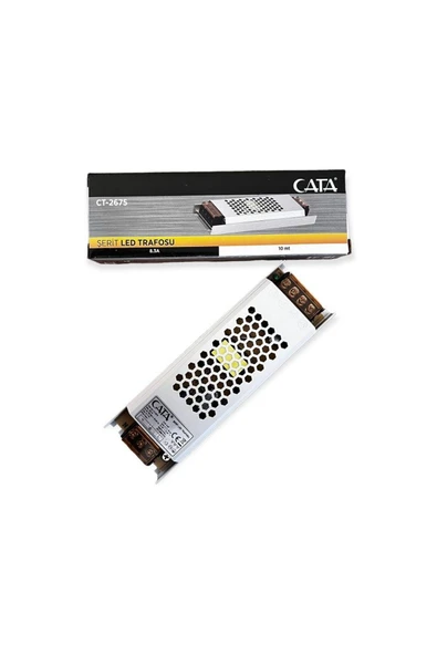 Cata 12,5A LED TRAFOSU (SÜPER SLİM - FANSIZ) (120w) ürün görseli 1