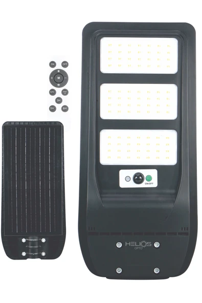 Helios Güneş Enerjili 300w Solar Sokak Aydınlatma Armatürü Kumandalı Projektör(GÜNEŞ ENERJİLİ PROJEKTÖR) ürün görseli 1
