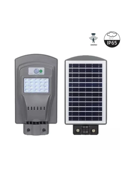 Cata Ct-4690 Güneş Enerjili Bahçe Aydınlatma Solar Sokak Lambası 20w Solar Armatür Led Projektör ürün görseli 1