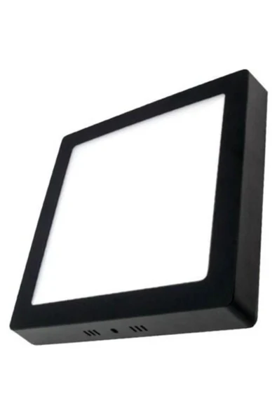 Cata CT-5236 18W Panel LED Armatür Siyah Kare Sıva Üstü Metal Kasa Beyaz Işık 6400K ürün görseli 1