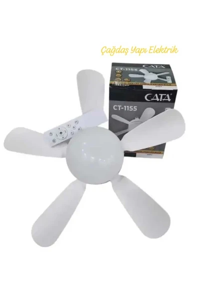 Cata CT-1155 82 Watt Karayel Fan Led Ampul Beyaz Işık ürün görseli 1
