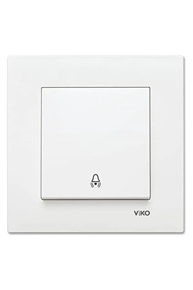 VİKO Viko Karre Zil Butonu Beyaz 90967006 ürün görseli 1
