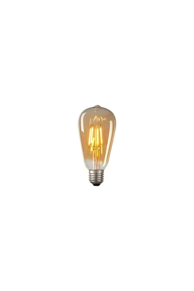 Cata Ct-4284 6w E27 Amber Rustik Led Ampul 10'lu Paket ürün görseli 1