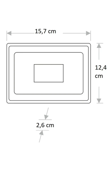 Cata Ct-4657 30w/6400k Slim Led Projektör - Resim 2