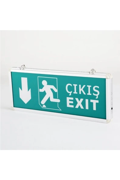 Cata Exit Çıkış Armatürü Ledli 3 Saat Akülü Ct-9167 3 Watt ürün görseli 1