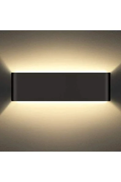 Cata CT-5213 12W Penguen LED Aplik Siyah Kasa 3200K Günışığı Dış Mekan Su Geçirmez Duvar Aydınlatma ürün görseli 1
