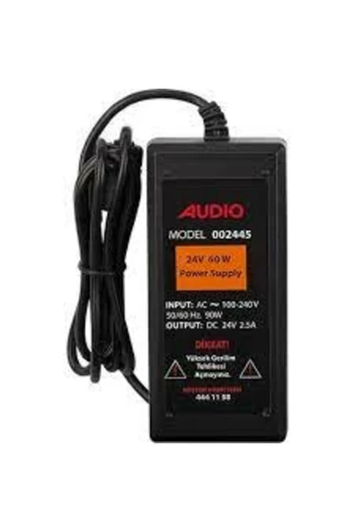 AUDİO AUDIO GÜÇ KAYNAĞI 60W 24V SWITCH MODE ürün görseli 1