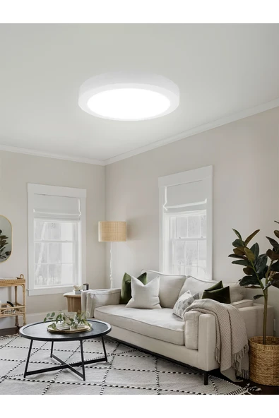 Cata Ct-5233 18w Sıva Üstü Yuvarlak Led Panel Armatür Beyaz Işık ürün görseli 1