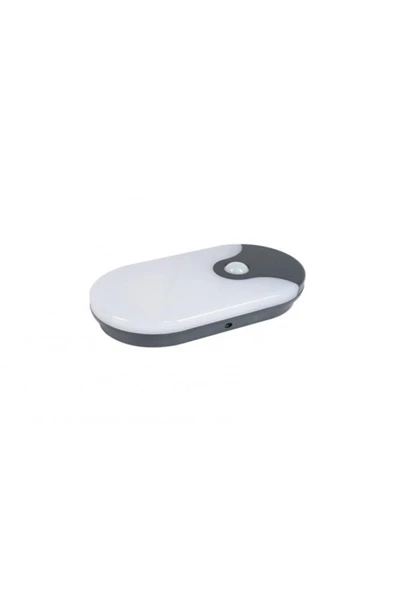 Cata 12w Oval Sensörlü Led Armatür 4000k ürün görseli 1
