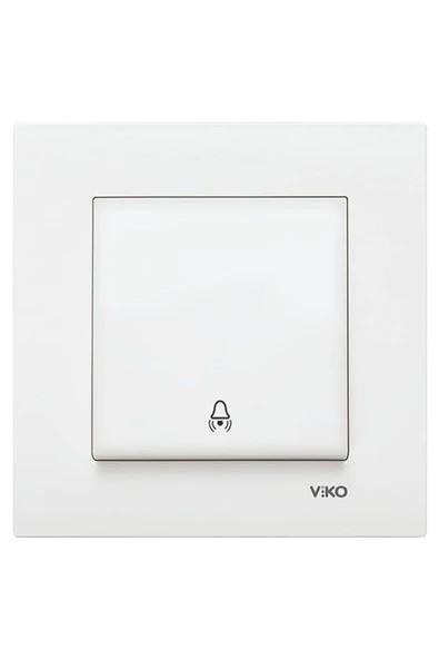VİKO Viko Karre Zil Butonu Beyaz 90967006 ürün görseli 1