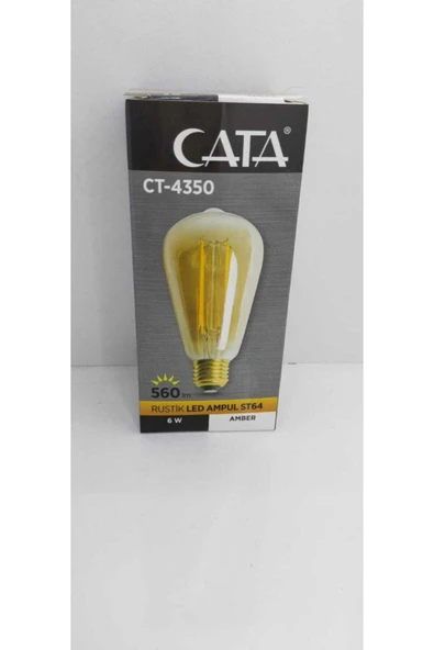 Cata Rustik Led Ampul Ct-4350 6w - Resim 4