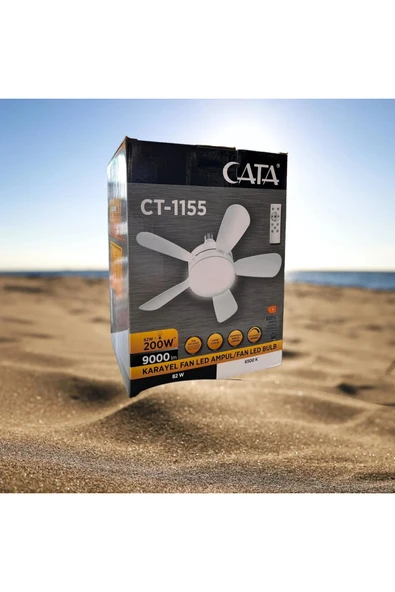 Cata CT-1155 82W Karayel Fan LED Ampul Cata ürün görseli 1