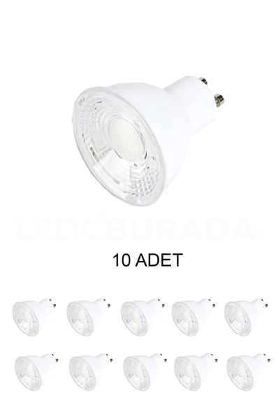 Cata Ct-4215 Led Ampul Beyaz Gu10 Duy 7W - 10 ADET ürün görseli 1