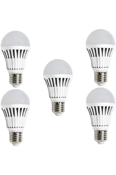 Cata Ct-4229 E27 Duylu Şarjlı 420 Lümen Beyaz Led Ampul 5 Li ürün görseli 1