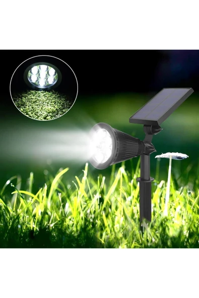 AVM-ELEKTRONİK 7 W Güneş Enerjili Led Aydınlatma Solar Kazıklı Çim Armatür Be... ürün görseli 1