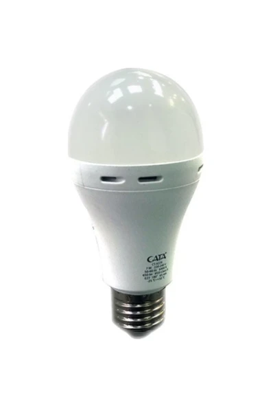 Cata Ct-4229 7w/6400k Şarjlı Led Ampul (beyaz) ürün görseli 1