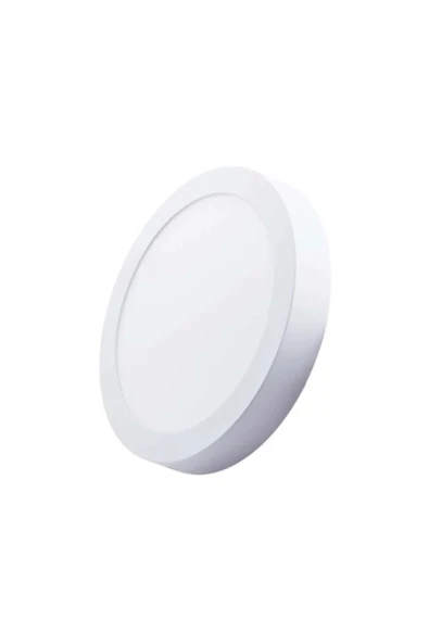 Cata CT-5271 25W Panel LED Armatür Beyaz Yuvarlak Sıva Üstü metal kasa Beyaz Işık 6400k ürün görseli 1