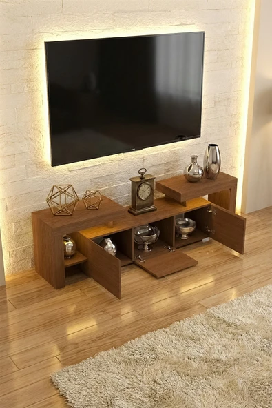 BURC LEDLİ TV ÜNİTESİ 200 CM - Resim 4