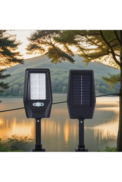 Cata GÜNEŞ ENERJİLİ Solar Sokak Armatürü LAMBASI 40W Beyaz Isik CT-4693 ürün görseli 1