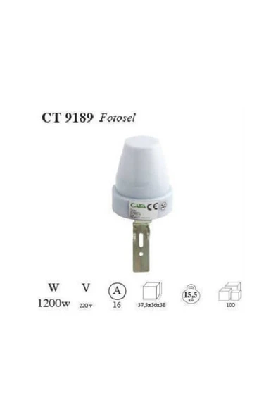 Cata 10'lu Ct-9189 10a 1200w Fotosel ürün görseli 1