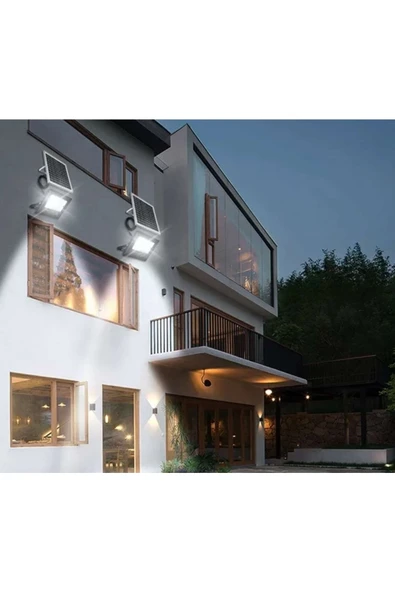 Cata 100w Solar Led Projektör Beyaz - Resim 2